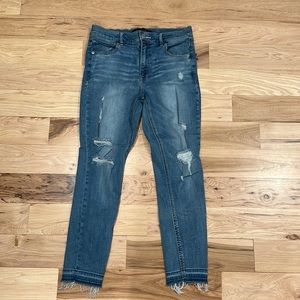 Express High Rise Cropped Jean Legging